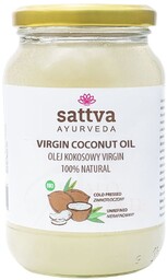 Olej Kokosowy Organiczny Virgin, Sattva Ayurveda, 1000ml