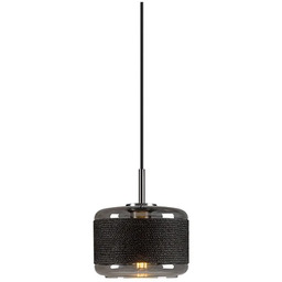 Lampa Wisząca SLV, Pantilo Rope 19, ściemnialny, czarny,