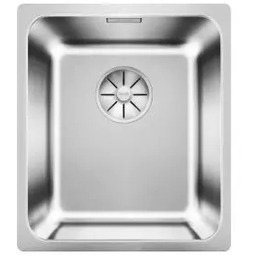 Blanco Solis 340-U 526115 Stalowy Srebrny Zlewozmywak prostokątny