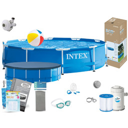 Basen Intex 305x76 Ogrodowy Stelażowy 28200 13w1