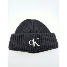 Calvin Klein Czapka zimowa Beanie Czarny r Uniwersalny