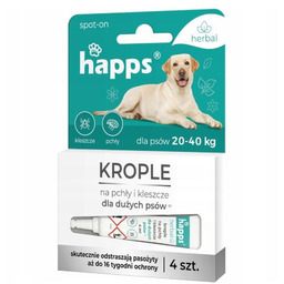 HAPPS Herbal krople na pchły i kleszcze