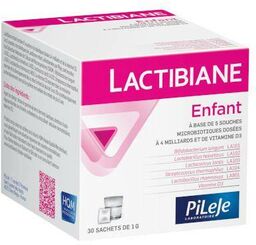 PiLeJe LACTIBIANE Enfant (Probiotyki dla Dzieci z Witaminą