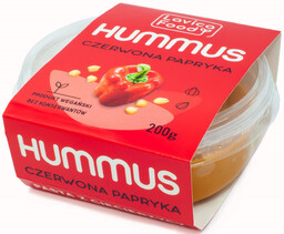 Lavica Food Hummus czerwona papryka 200 g
