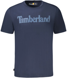 TIMBERLAND KOSZULKA Z KRÓTKIM RĘKAWEM MĘSKA NIEBIESKA