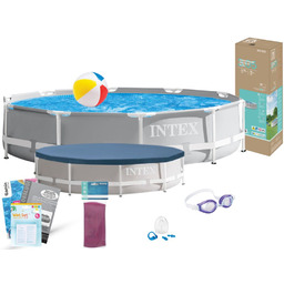 Basen Intex 305x76 Ogrodowy Stelażowy 26700 9w1