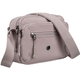 Miejska listonoszka damska w jasnym, fioletowym kolorze zawieszona