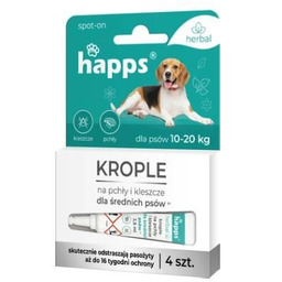 HAPPS Herbal Krople na pchły i kleszcze