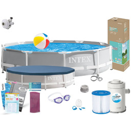 Basen Intex 305x76 Ogrodowy Stelażowy 26700 13w1