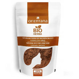 Orientana Bio Henna Karmelowy brąz, 100 g