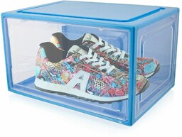 Organizer na obuwie buty do szafy 6szt niebieskie
