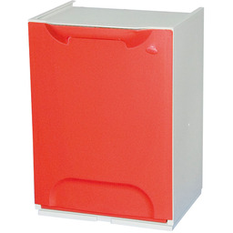 Plastikowy kosz na śmieci segregowane, 20 L, pomarańczowy