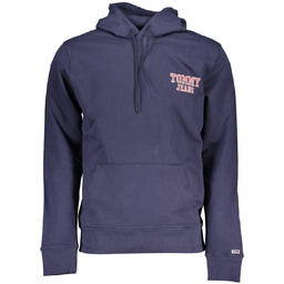 NIEBIESKA BLUZA MĘSKA TOMMY HILFIGER BEZ ZAMKA