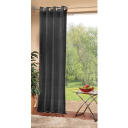 Gardinenbox Firanka z woalu, przezroczysta, UNI, ołowiana taśma,