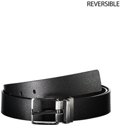 CALVIN KLEIN BLACK MĘSKI SKÓRZANY PASEK
