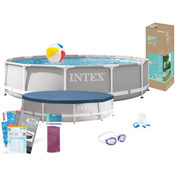 Basen Intex 366x76 Ogrodowy Stelażowy 26710 9w1