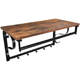 Elior Półka Wisząca Z Wieszakiem Do Loftowego Przedpokoju