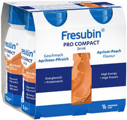 Fresubin Pro Compact Drink, preparat odżywczy, smak morela-brzoskwinia,