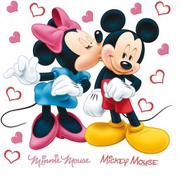 AG Design DKs 1085 Disney Micky mysz, naklejka