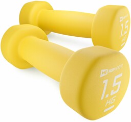 Zestaw hantelek żeliwnych neoprenowych 2x1,5kg