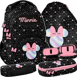 Myszka Mini Minnie Plecak Szkolny Zestaw Disney Dziewczęcy