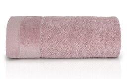 Detexpol Ręcznik Vito 100x150 różowy pudrowy frotte bawełniany