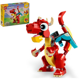 Lego Creator 3 w 1 Czerwony smok 31145