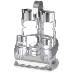 Zestaw do przypraw ze stali nierdzewnej sól pieprz