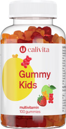 Gummy Kids 100 żelek do żucia Pyszne multiwitaminowe