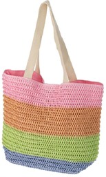 Torba plażowa w paski 47 x 15 x