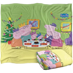 Świnka Peppa koc, 152 x 127 cm, Boże