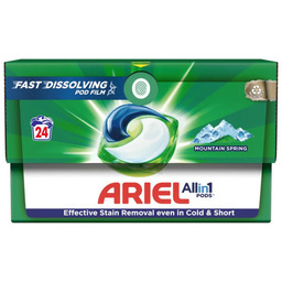 Ariel Kapsułki do prania All-in-1 Mountain Spring 24szt.