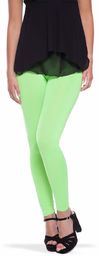 Folat - Neonowe zielone legginsy