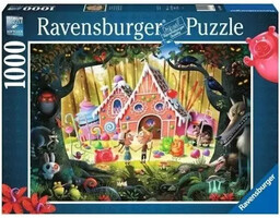Puzzle 1000 Jaś i Małgosia - Ravensburger
