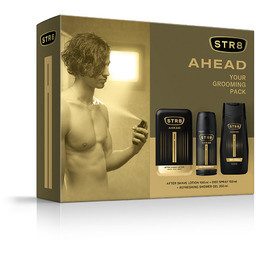 Str8, Ahead, Zestaw Kosmetyków Dla Mężczyzn, 3 Szt.