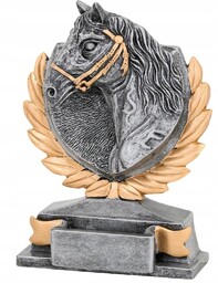 Puchar / Statuetka odlewana KOŃ, ZAWODY JEŹDZIECKIE +