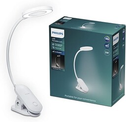 Philips Forys Clip przenośna lampa stołowa, 5 W,