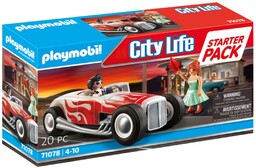 PLAYMOBIL City Life 71078 Starter Pack Hot Rod,