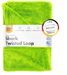 chemicalworkz Shark Twisted Loop Towel Green - Ręcznik
