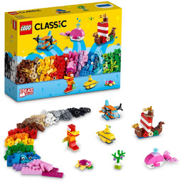 LEGO Classic, klocki, Kreatywna oceaniczna zabawa, 11018