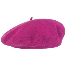 Beret Bawełniany Biskaya by Lipodo, fuksja
