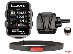 Lezyne Licznik rowerowy Micro Color GPS HRSC Loaded