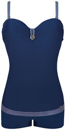 Strój kąpielowy skj Princessa2 8060SR 2 granatowy