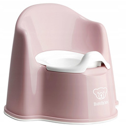 BabyBjorn Nocnik z Oparciem dla Dzieci Różowy