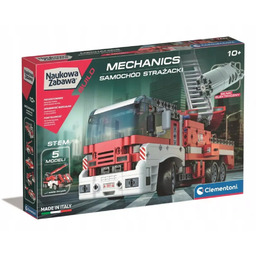 Laboratorium mechaniki. Samochód strażacki Clementoni