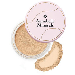 Annabelle Minerals, podkład mineralny rozświetlający, 4g, Golden Sand