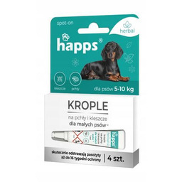 HAPPS Herbal Krople na pchły i kleszcze