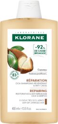 Klorane Regeneracja Cica, szampon z cupuacu, 400 ml