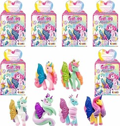 Galupy Unicorn Rainbow zestaw 6 sztuk  zabawka