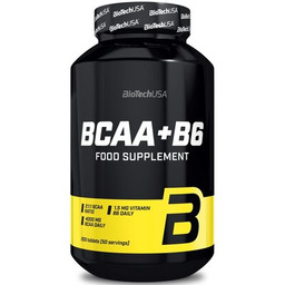 BIOTECH Aminokwasy BCAA +B6 (200 tabletek)